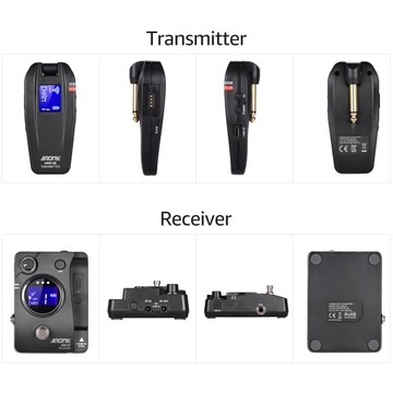 Беспроводная передача для гитары AROMA ARG-07