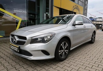 Mercedes CLA C117 Shooting Brake Facelifting 2.1 200 d 136KM 2018 Mercedes-Benz CLA 200d automat, podgrzewane fotele, skorzana tapicerka, pd