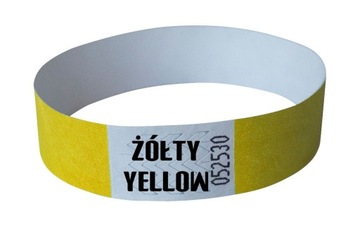 Бумажные браслеты Tyvek для вечеринки, 100 шт.