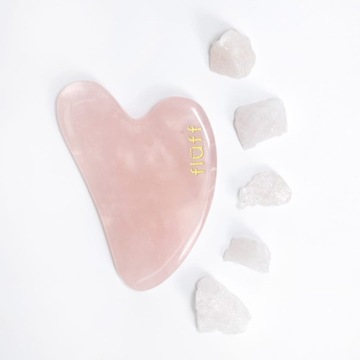 FLUFF KAMIEŃ Gua Sha DO TWARZY RÓŻOWY NACOMI