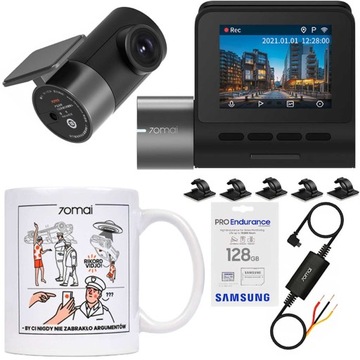 KAMERA 70MAI PRO PLUS +RC06 +128GB+ ADAPTER UP02