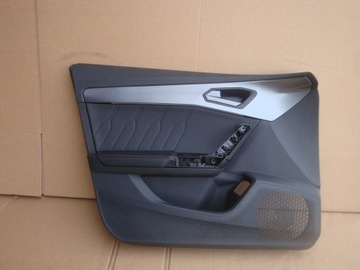 SEAT LEON 4 IV 5FA TAPICERKA DRZWI PRZEDNIE LEWE