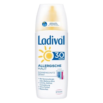 Ladiva Skóra Alerg. spray przeciwsłoneczny SPF30