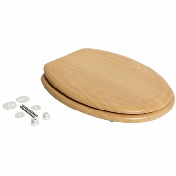 Deska sedesowa SENSEA Wood kremowy drewno