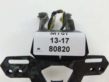 YAMAHA MT07 13-17 СПОРТИВНОЕ КРЕПЛЕНИЕ ЗАДНЕГО НОМЕРНОГО ЗНАКА