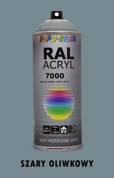 Dupli-color Lakier akrylowy połyskowy RAL 7000