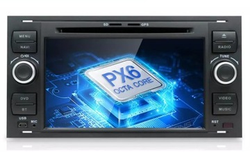 RADIO ANDROID FORD MONDEO FOCUS C-MAX PX6 4/64GB