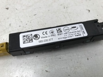 SKODA KODIAK 2023 MODUL ZESILOVAČ ANTÉNY KEYLESS 565035577