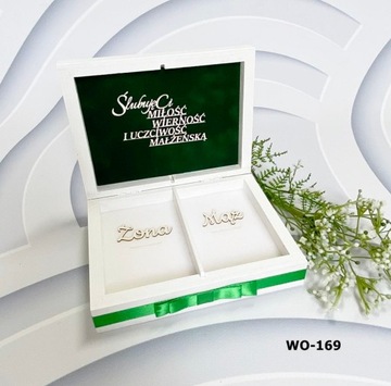 Набор конвертов-коробок для обручальных колец U7/U8 графики