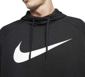 Nike bluza Dri-Fit Hoodie męska czarna CZ2425-010 M