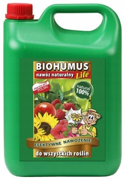 BIOHUMUS Life UNIWERSALNY 5L Nawóz 100% Ekodarpol