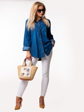 Свободная, удобная рубашка, женское пальто больших размеров