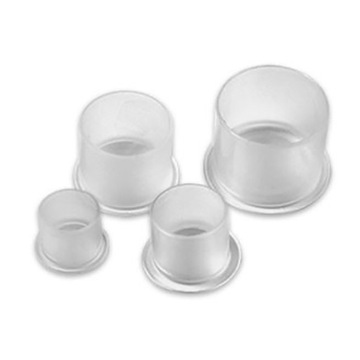 100x KUBECZKI NA TUSZ, FARBĘ, OLEJEK DO TATUAŻU / TATUAŻY Z PODSTAWKĄ, 11mm