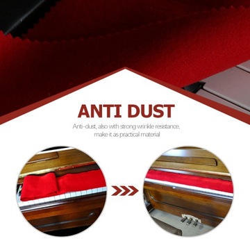 Тканевая клавиатура фортепиано с защитой от царапин