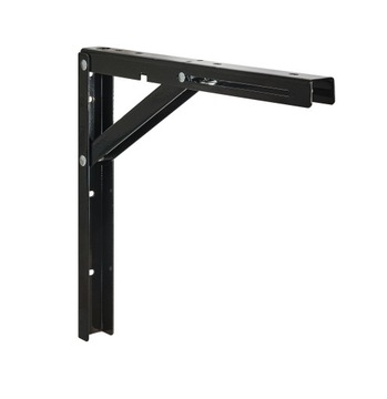 SKŁADANY WSPORNIK KĄTOWNIK POD PÓŁKĘ L 300 CZARNY