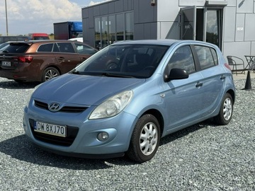 Hyundai i20 I Hatchback 5d 1.2 DOHC 78KM 2009 Hyundai i20 1.25 LPG 78KM, klimatyzacja