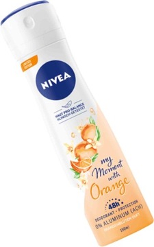 NIVEA DEZODORANT DAMSKI 150 ml MY MOMENT WITH ORANGE