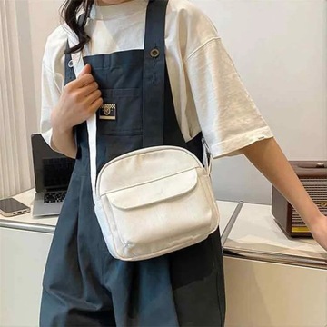 Fashion Small Canvas Crossbody Bags For Women Mini