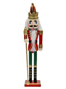 DZIADEK DO ORZECHÓW figurka DO STROIKA 22 cm 3