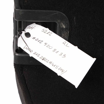 MERCEDES S212 ESTATE PODPORA POHOVKA ZADNÍ LEVÉ ČERNÁ KŮŽE A2129208133