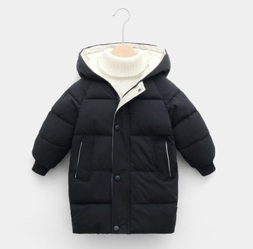 PŁASZCZ PŁASZCZYK KURTKA JESIEŃ ZIMA DŁUGA KAPTUR