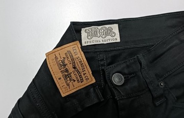 LEVI'S 603 SPECIAL BLACK EDITION JEANSY r. W25 L32