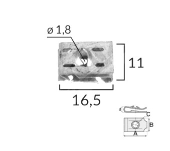 ROMIX C60580 SPONKA SPONKY KRYT MOTORU