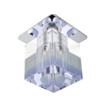 Oprawa stropowa chrom kryształ fioletowy pasek G4 20W SK-18 2280144