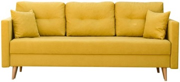 SOFA KANAPA ROZKŁADANA SKANDYNAWSKA SPRĘŻYNY LAHTI