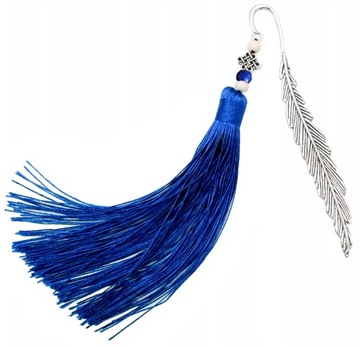 ZAKŁADKA DO KSIĄŻKI PIÓRKO Z FRĘDZLEM NA PREZENT