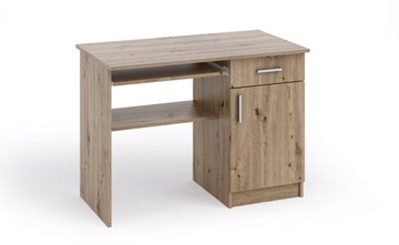 AB1 BIURKO dąb artisan nowoczesne zgrabne pojemne