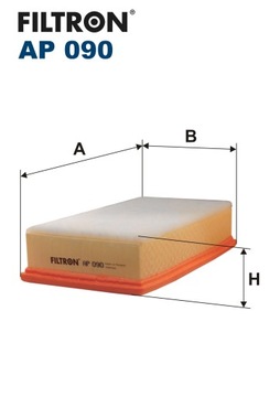 FILTR VZDUCHU AP090 CITROEN C5 C8 XANTIA ZX BX