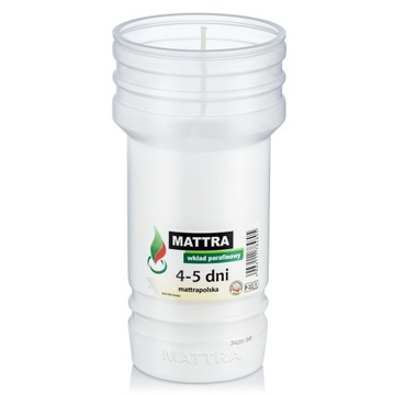 Вставки для свечей парафиновые, свечи 4-дневные Р10 (6 шт)