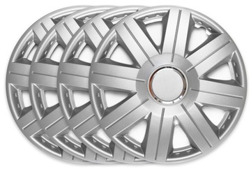 Kołpaki 16 cali Cosmos Ring Silver srebrne zestaw 4szt uniwersalne na felgi