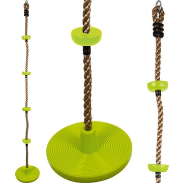 ПРОЧНАЯ ВЕРЕВКА КАЧЕЛИ 2в1 190 СМ ДЕТСКАЯ ПЛОЩАДКА