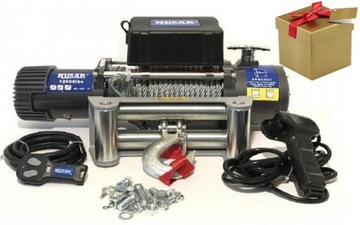 WYCIĄGARKA WCIĄGARKA LINOWA 5,5T 25M 12V LAWETA