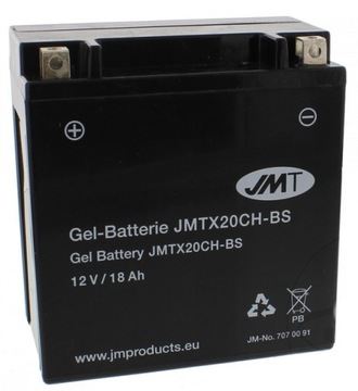 AKUMULATOR ŻELOWY JMT MOTO GUZZI BREVA 850 2007 - 2009