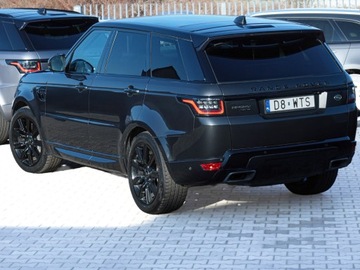 Land Rover Range Rover Sport II SUV Facelifting 5.0L V8 S/C 525KM 2021 Range Rover Sport p525 V8 HSE Dynamic Stealth Full Wentyle Dociąg Pixel ACC, zdjęcie 7