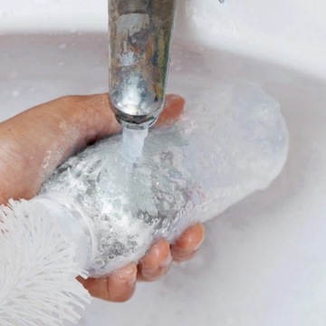 6007 ЩЕТКА ДЛЯ МЫТЬЯ БУТЫЛОЧЕК И УМЫВАНИЙ 3 ЦВЕТА BOC0600