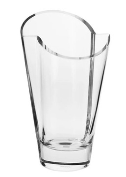 Wazon asymetryczny KROSNO 30cm wysoki szklany