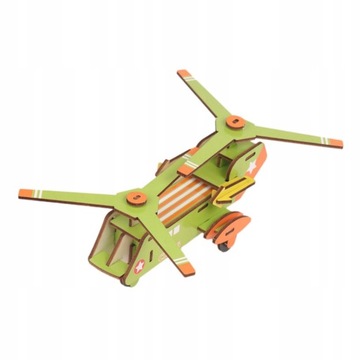 DIY 3D Drewniane Puzzle Styl B
