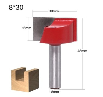 Frez do planowania 30 mm / 8mm do drewna węglik