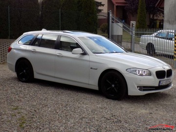 BMW Seria 5 F10-F11 Touring 520d 184KM 2011 BMW Seria 5 184KM Xenon Panoramadach Pamieci Automat 2.0 Diesel 184KM, zdjęcie 7