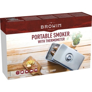 БАЛКОННАЯ КУРИЛЬНИЦА С ТЕРМОМЕТРОМ BROWIN 330001