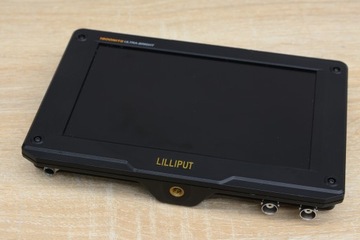 Rozbity Lilliput H7s 7-calowy 3G-SDI 1800cd/2 4K HDMI wyjście 1920 x 1200
