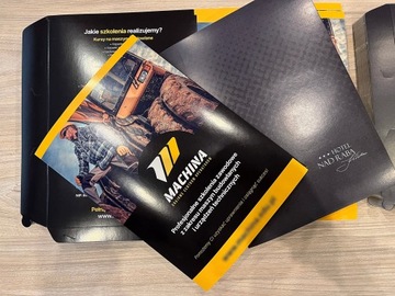 РЕКЛАМНЫЕ ПАПКИ 100 шт, ПОЛНАЯ ПЕЧАТЬ