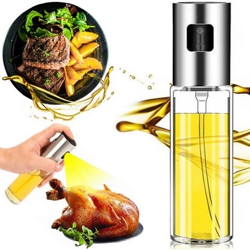 SPRYSKIWACZ DO OLEJU OLIWY OCTU DOZOWNIK W SPRAYU ROZPYLACZ 100 ml