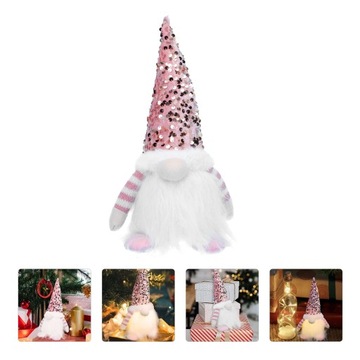 1шт светящиеся рождественские блестки рождественские украшения