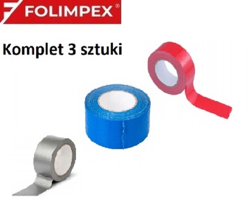 TAŚMY DO OTULIN 48 mm x 50 mb 3szt