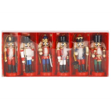 НАБОР ПОДВЕСКИ «ЩЕЛКУНЧИК» ДЛЯ ЕЛКИ x6